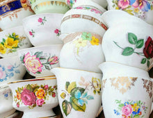 Load image into Gallery viewer, 4 x Vintage Mismatched Sugar Bowls Basins &amp; 4 x Milk Jugs Creamers (8 pcs)